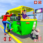 Crazy Tuk Tuk Simulator:Free Driving Games