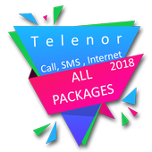 All Telenor 3G/4G,Sms,Calls and Wingles Packages