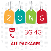 Zong Sim 3g/4g,Wingle,Sms and Call Packages For PC