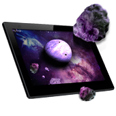 Asteroids 3D live wallpaper For PC