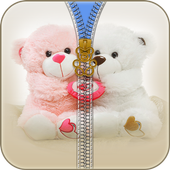 Teddy Bear Zipper Lock For PC