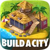Town Building Games: Tropic City Construction Game