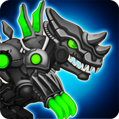 Dino Robot Wars: City Driving and Shooting Game For PC
