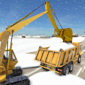 Snow Excavator Crane Simulator APK 1.6