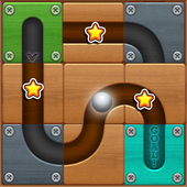 Roll a Ball: Free Puzzle Unlock Wood Block Game