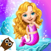 Sweet Baby Girl Mermaid Life - Magical Ocean World  in PC (Windows 7, 8, 10, 11)