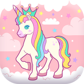 Unicorn Photo Stickers: Cute Photo Editor for Girl For PC