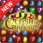 Clash of Diamonds - Match 3 Jewel Games For PC