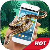 Snake On Screen Hissing Joke App For PC