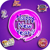 WAStickerApps Happy New Year Sticker Pack For PC