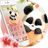 Panda Sakura Theme For PC