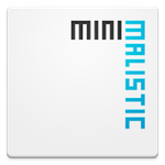 Minimalistic Text: Widgets