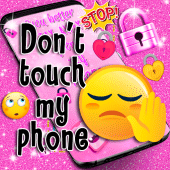 Don't touch my phone wallpaper APK 25.0