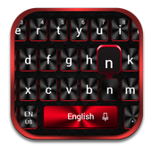 Cool Red Black Keyboard For PC