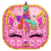 Pink Unicorn Kitty Keyboard For PC