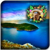 Island Photo Frame For PC