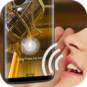 Voice detection style lock screen for prank For PC