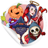 Stickers for WA - Halloween For PC