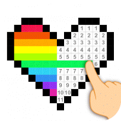 Pixel Art - Color by the Block Number For PC