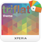 XPERIA? Triflat Theme For PC