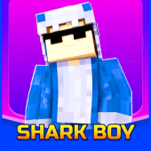 Shark Boy Skin for Minecraft 2.0 Android for Windows PC & Mac