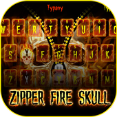 Zipper Fire Skull For PC