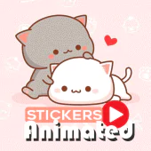 Mochi Peach Cat Stickers Animated For Whatsapp APK 1.1.6
