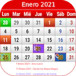 Colombia Calendario 2021