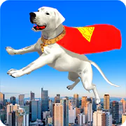 Flying Superhero Dog Hero City Rescue: Dog Games  APK 3.0