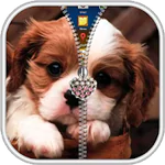 Puppy Dog Zipper Lock Screen APK 60.6