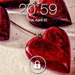 Heart Lock Screen APK 100.3