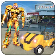 US Robot Shopping Mall Car Taxi Driver in PC (Windows 7, 8, 10, 11)