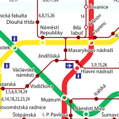 Prague Metro & Subway Map APK 4