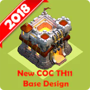 New Best COC Town Hall 11 Base Map 