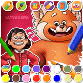 Turning Red Coloring Pages APK 1.0