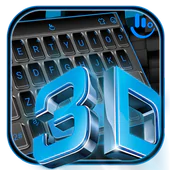 3D Classic Business Blue Keyboard Theme 6.5.7 Latest APK Download