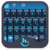 Blue Science Keyboard Theme  APK 6.5.7