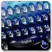 Live 3D Blue Water Keyboard Theme  APK 6.5.7