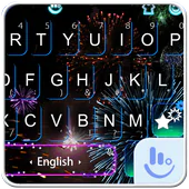 Live New Year Fireworks Keyboard Theme 6.5.7 Latest APK Download
