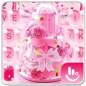 Pink Cake Keyboard Theme  APK 6.11.2.2018