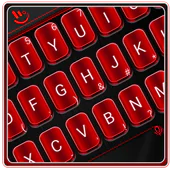 Red Metal Keyboard Theme  APK 6.6.26