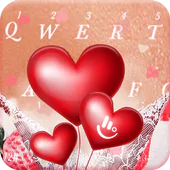 Romantic Love Heart  Keyboard Theme 6.5.3 Latest APK Download