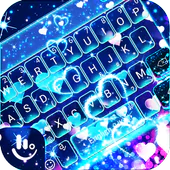 Sparkling Heart Keyboard Theme  APK 6.6.28
