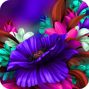 Purple Bloom:Flower launcher for Samsung S6 theme  APK 3.9.7