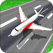 Airplane Flight - Pilot Flying Simulator