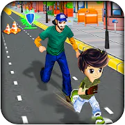 Endless Street Runner : crazy kid running games