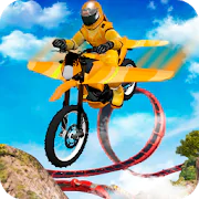 Flying Motorbike Stunts