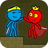 Red and Blue Stickman : Animation Parkour in PC (Windows 7, 8, 10, 11)