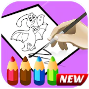 Dinosaur coloring book Educational dinosaur games  APK 1.0.0