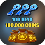 Keys & Coins For Subway Surfer  APK 1.0